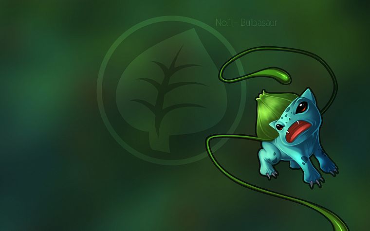 Pokemon, Bulbasaur - desktop wallpaper