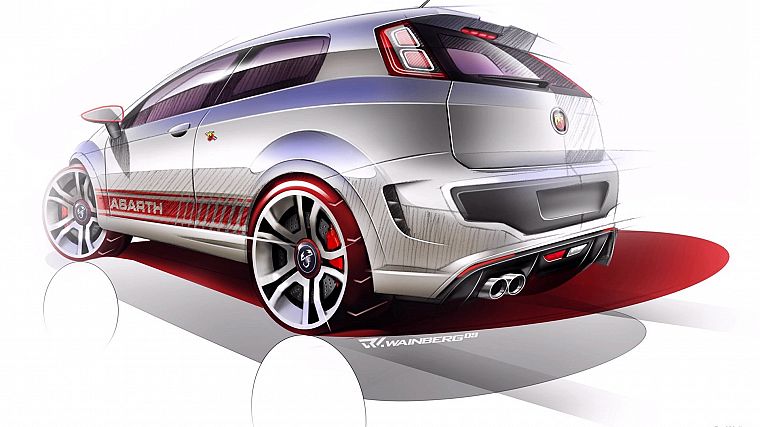 cars, Fiat - desktop wallpaper