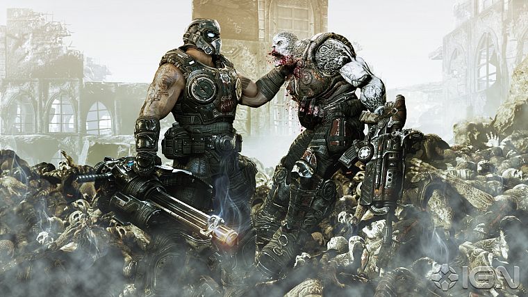 death, Gears of War, Aliens - desktop wallpaper