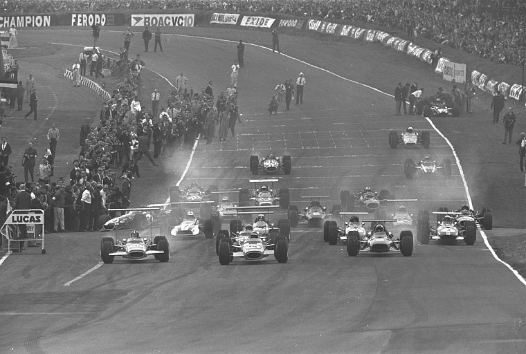 cars, Formula One, race - desktop wallpaper