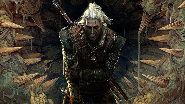 video games, The Witcher, artwork - desktop wallpaper