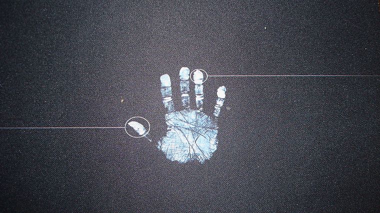 hands, palm prints - desktop wallpaper