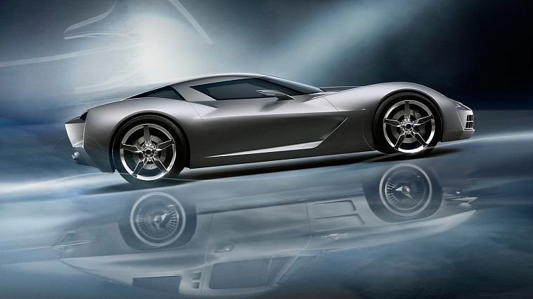cars, concept art, vehicles, Corvette - desktop wallpaper