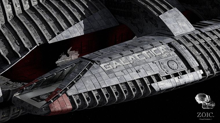 Battlestar Galactica, spaceships, flight pod - desktop wallpaper