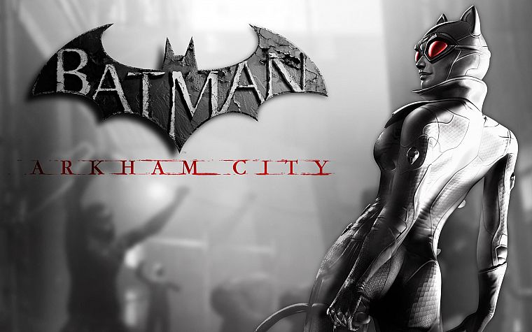 video games, Catwoman, Batman Arkham City - desktop wallpaper