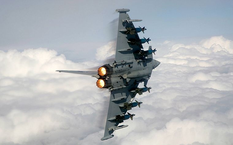 aircraft, military, Eurofighter Typhoon - desktop wallpaper