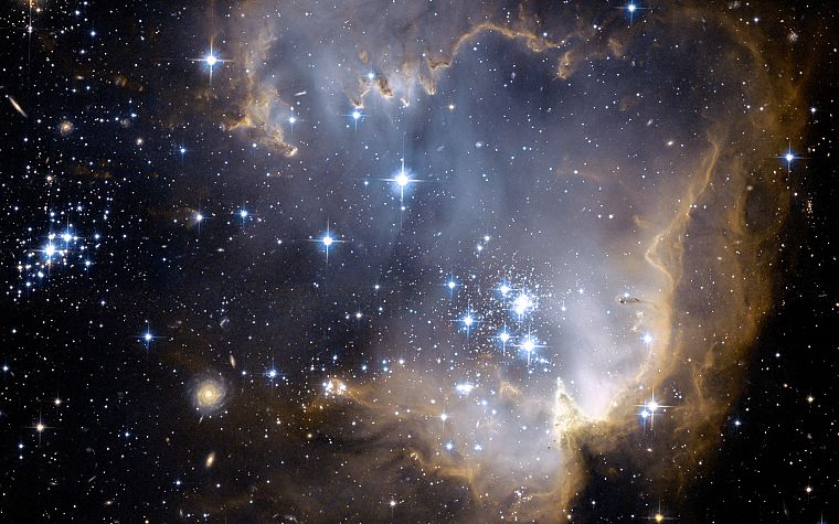 outer space, Pleiades - desktop wallpaper