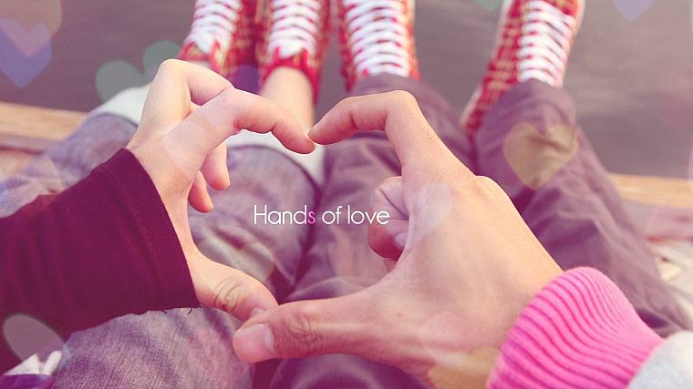 love, hands, lovers - desktop wallpaper