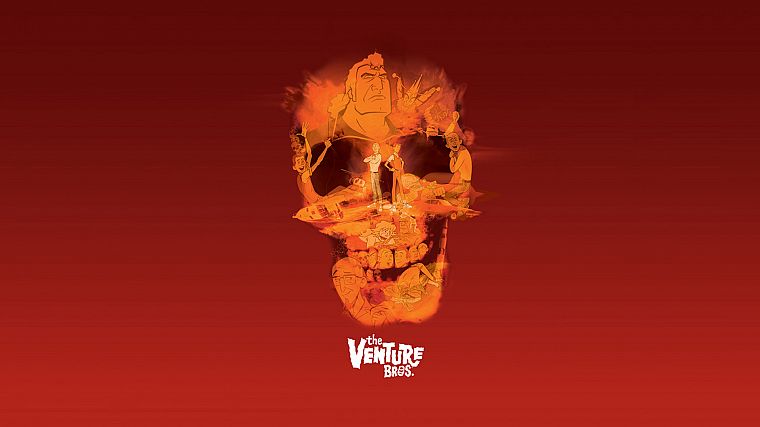 skulls, The Venture Bros., Hank Venture, Dean Venture, Brock Samson - desktop wallpaper
