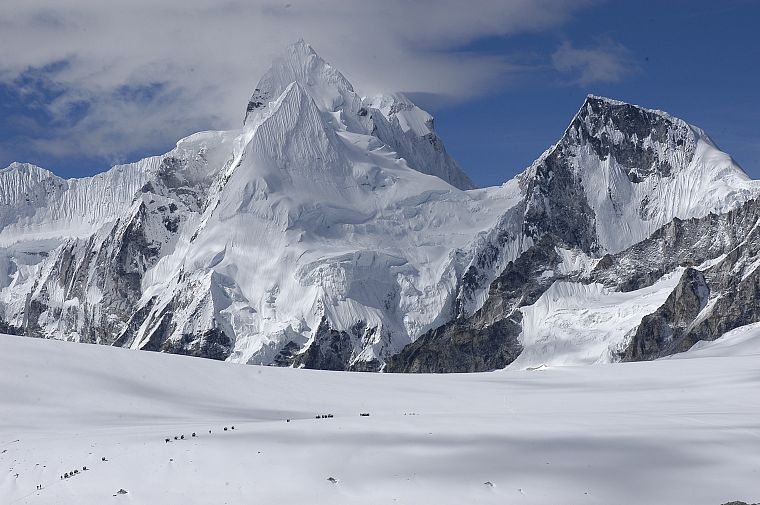 mountains, snow - desktop wallpaper