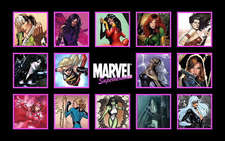 women, comics, Marvel Comics, comics girls - desktop wallpaper