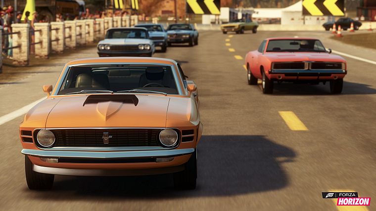 video games, cars, Ford Mustang, Xbox 360, Forza Horizon - desktop wallpaper
