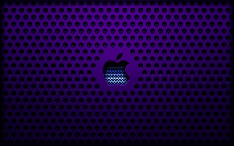 Apple Inc., purple - desktop wallpaper