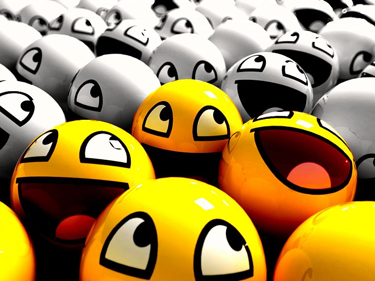 smiley, smiley face, selective coloring, Awesome Face - desktop wallpaper