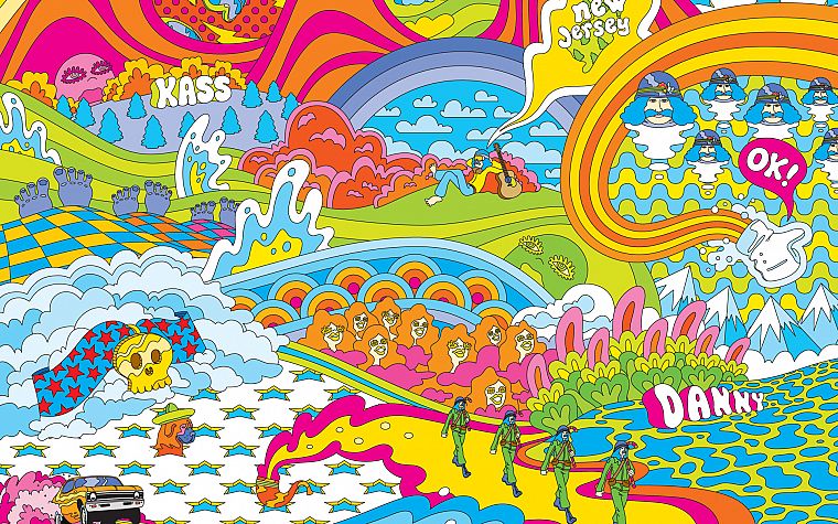 weird, psychedelic - desktop wallpaper