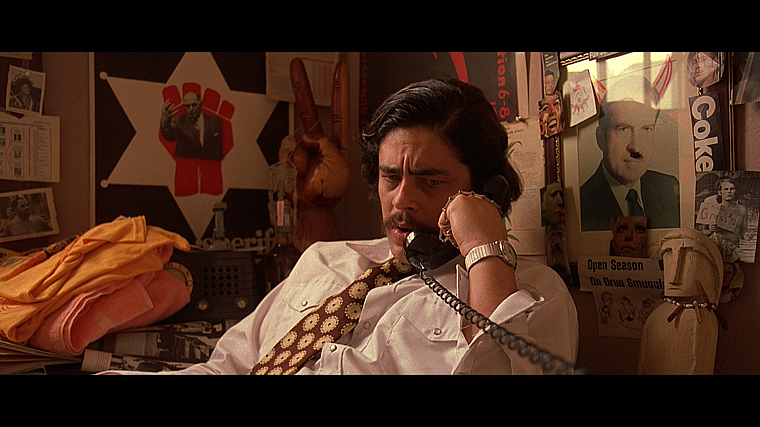 Fear and Loathing in Las Vegas, screenshots, Benicio Del Toro - desktop wallpaper