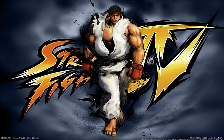 video games, Ryu, Street Fighter IV, 3D - desktop wallpaper