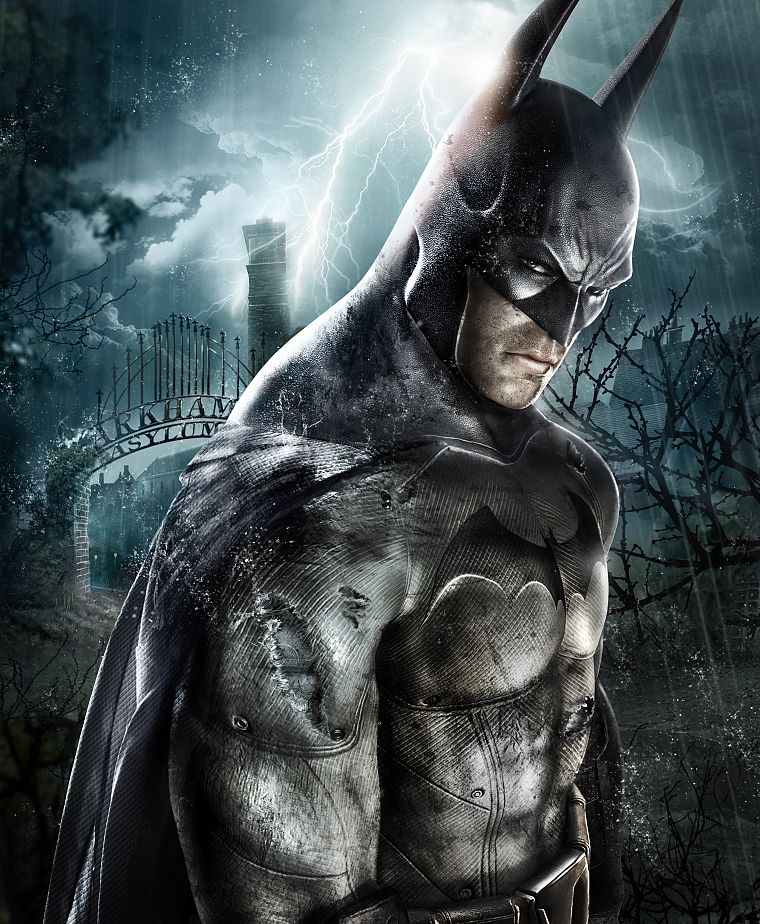 Batman, Arkham Asylum - desktop wallpaper