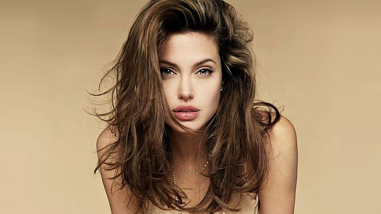 women, Angelina Jolie - desktop wallpaper