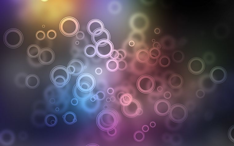 abstract, design, violet, purple, circles, bokeh - desktop wallpaper