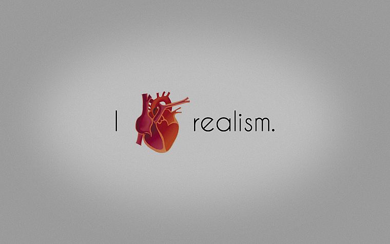 minimalistic, hearts, realism - desktop wallpaper