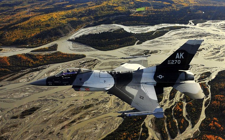 aircraft, F-16 Fighting Falcon - desktop wallpaper