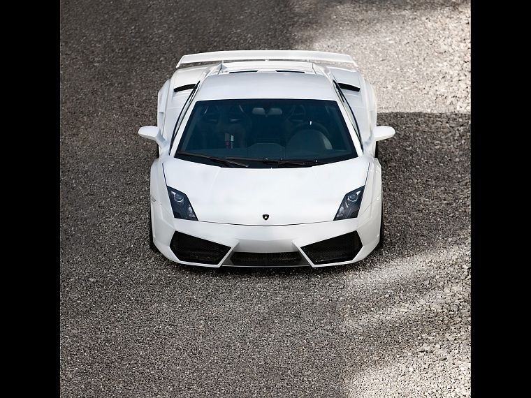 front, Lamborghini Gallardo - desktop wallpaper