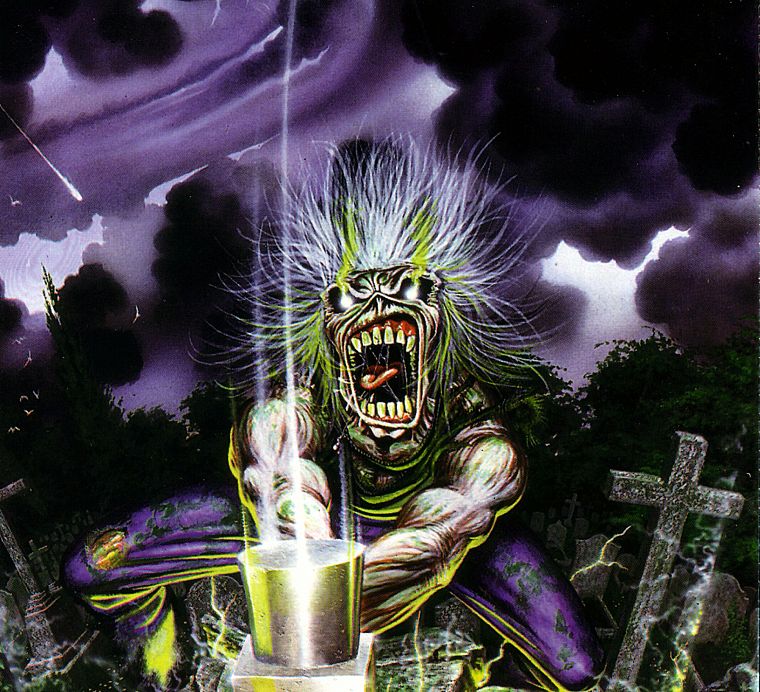 Iron Maiden, Eddie the Head - desktop wallpaper