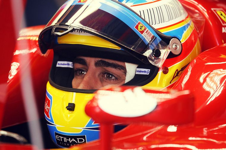 eyes, Ferrari, Formula One, Italy, Fernando Alonso - desktop wallpaper