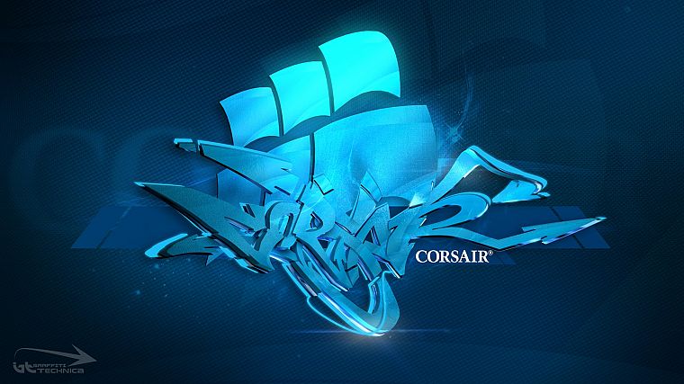 corsair, corsair logo - desktop wallpaper