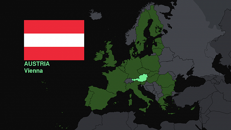 Austria, flags, Europe, maps, knowledge, countries, useful - desktop wallpaper