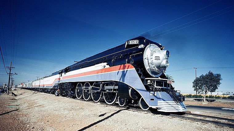 trains, vehicles, SP 4449 - desktop wallpaper