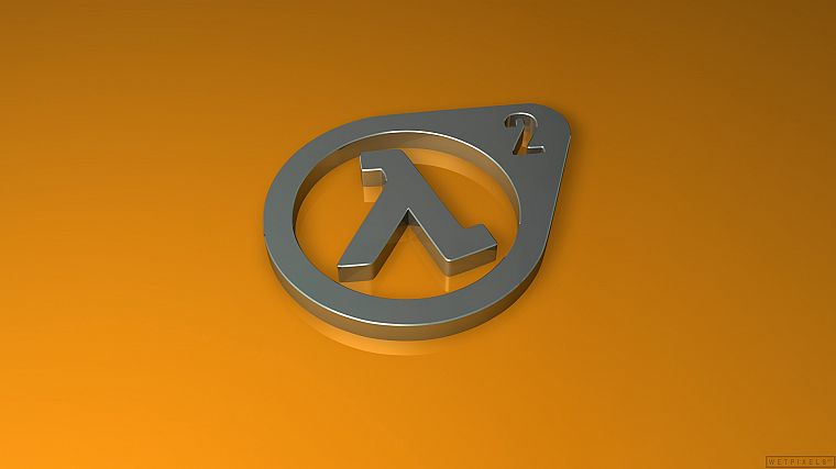 Half-Life, logos - desktop wallpaper