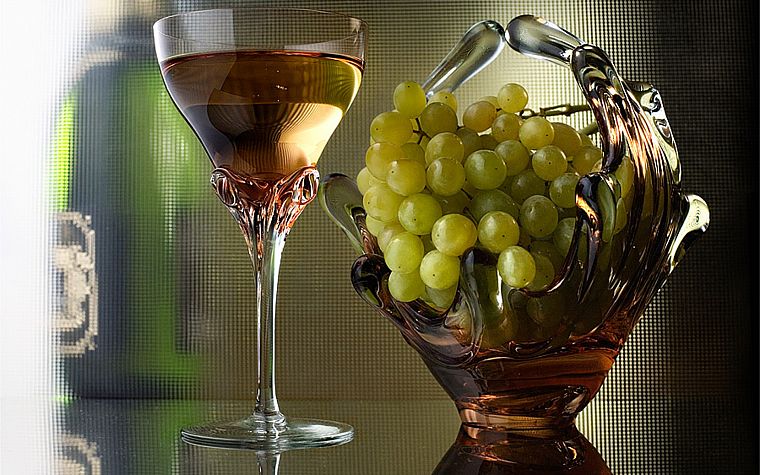 grapes, wine - desktop wallpaper
