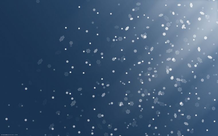 snowflakes - desktop wallpaper