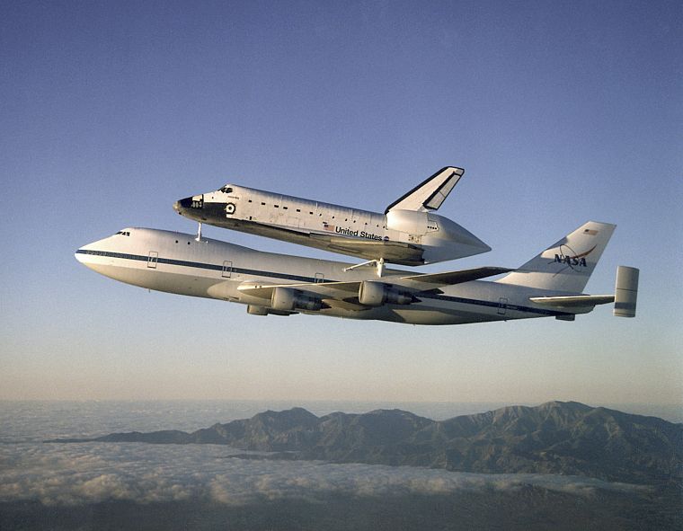 aircraft, Space Shuttle, NASA, planes - desktop wallpaper