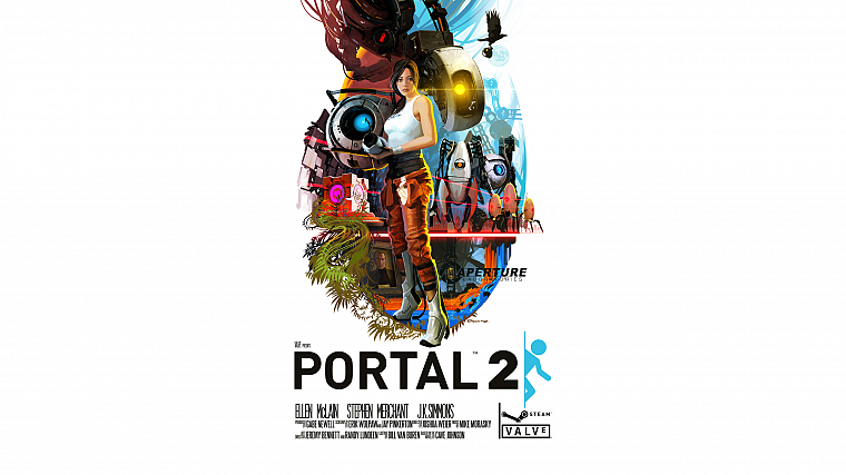 Portal 2, movie posters, posters - desktop wallpaper