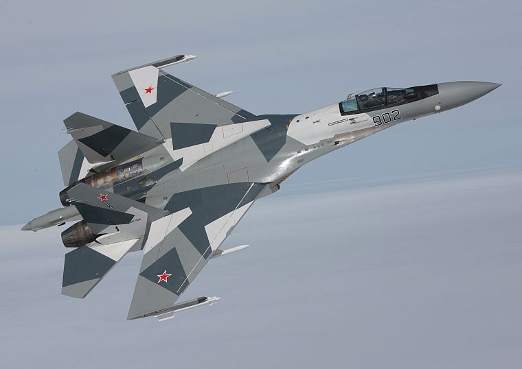 aircraft, military, planes, Su-27 Flanker - desktop wallpaper