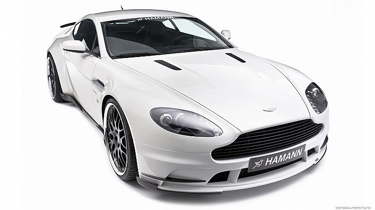 white, cars, Aston Martin, Hamann, Hamann Motorsport GmbH - desktop wallpaper