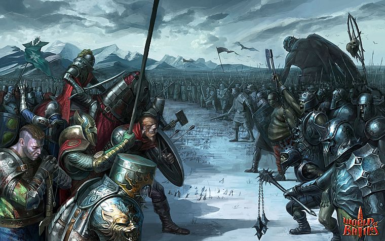 battles, medieval - desktop wallpaper
