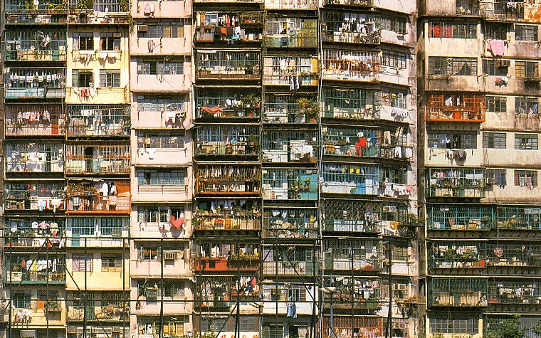 Kowloon Walled City - desktop wallpaper