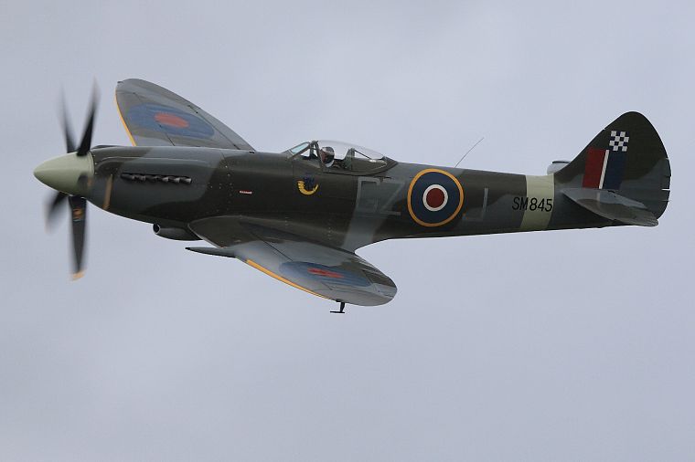 aircraft, military, World War II, planes, Supermarine Spitfire - desktop wallpaper