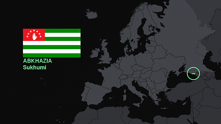 flags, Europe, maps, knowledge, countries, useful, Abhazia - desktop wallpaper