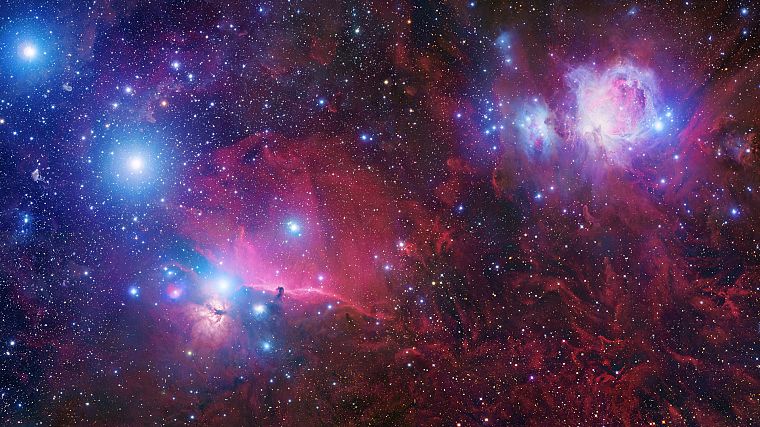 outer space, stars, Orion - desktop wallpaper
