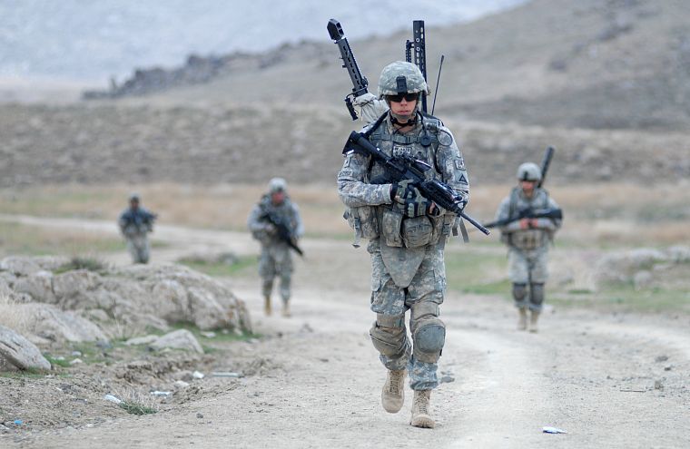 soldiers, military, Afghanistan, M82A1 - desktop wallpaper