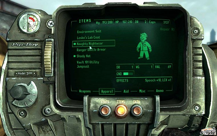 Fallout, pip boy - desktop wallpaper