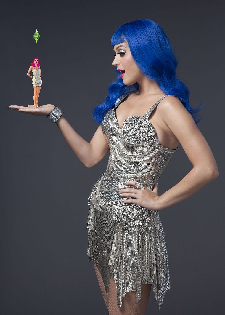 women, Katy Perry, actress, models, The Sims - desktop wallpaper