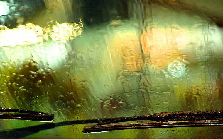 rain, rain on glass - desktop wallpaper