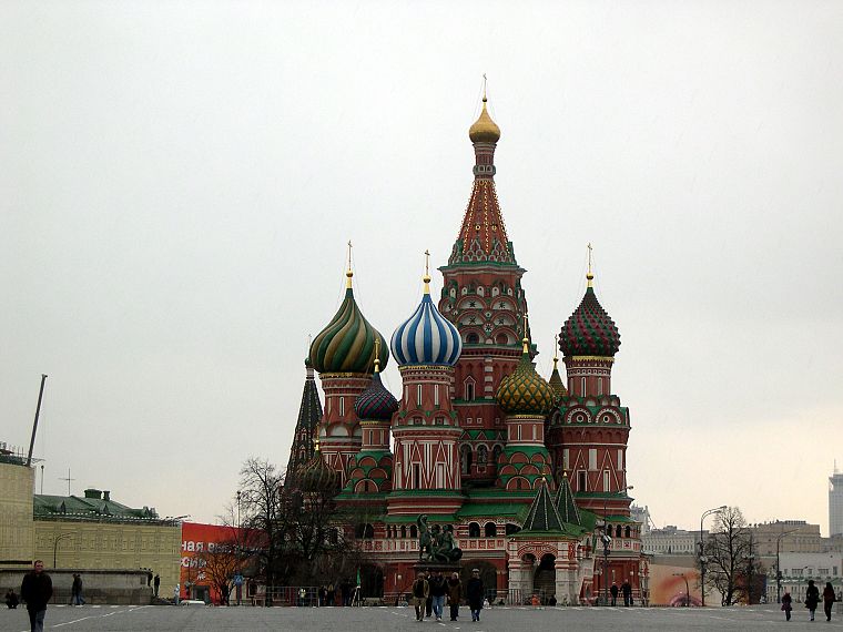 churches, Moscow - desktop wallpaper