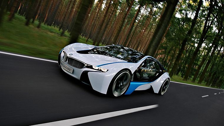 cars, concept art, BMW Vision - desktop wallpaper